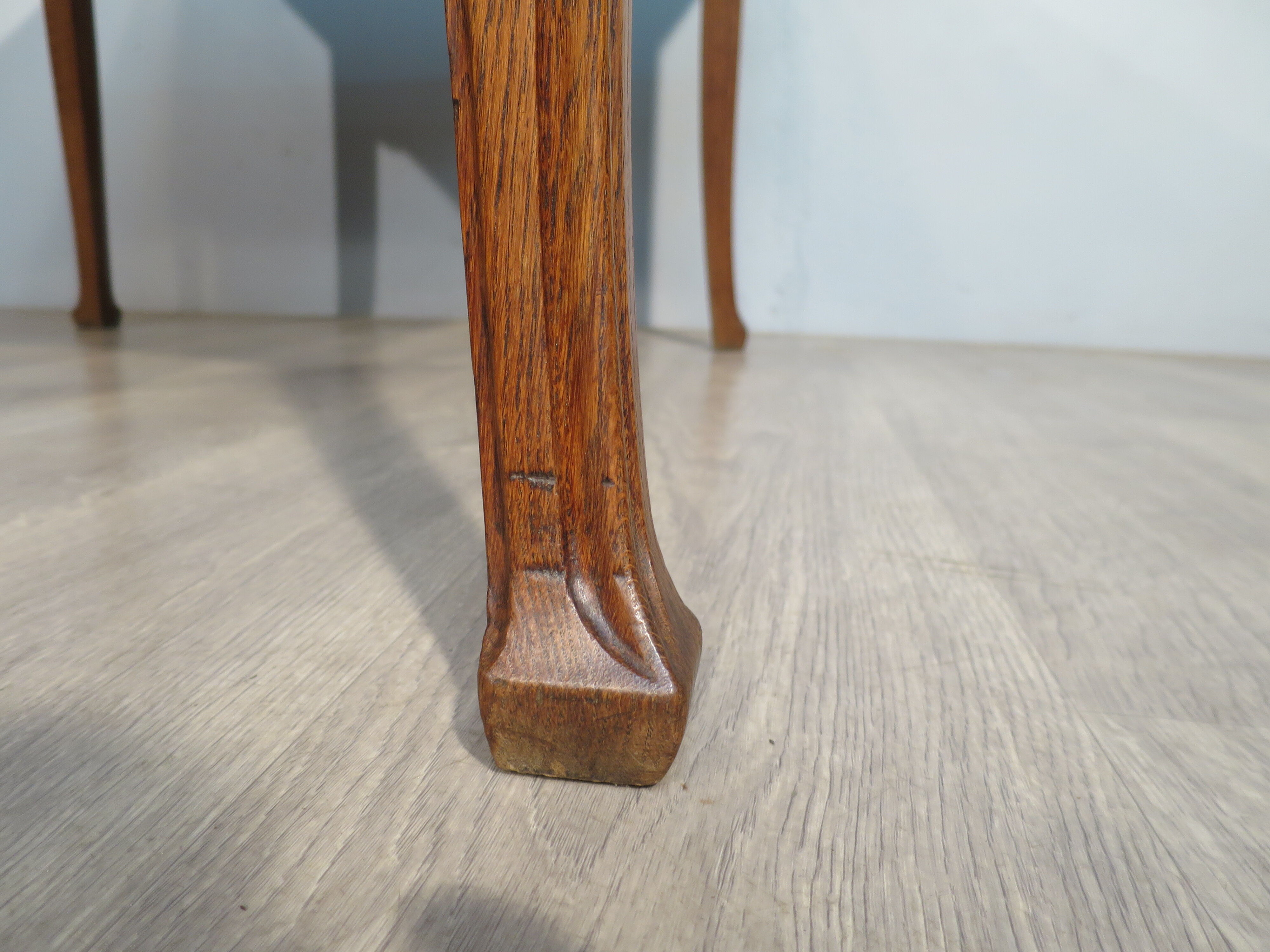 Oak art nouveau table