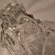 Cut crystal bowl signed daum france a459