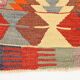 6x8 Multicolor Geometric Style Anatolian Vintage Rug, 164x233Cm
