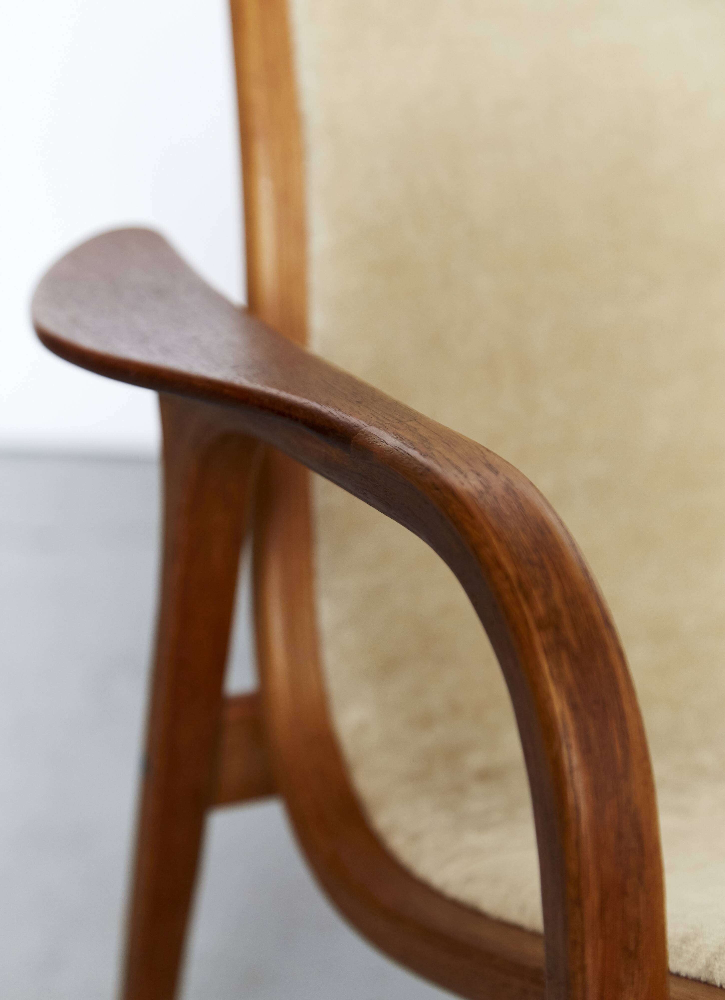 Fauteuil et repose-pieds Lamino par Yngve Ekström pour Swedese