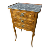 Louis XV period bedside table in cherry wood