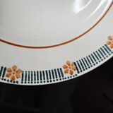 Set of 6 dessert plates St Amand Céranor Model Parame