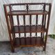 Old furniture rattan shelf 3 shelves 70s vintage