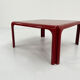 Arcadia 80 Bordeaux coffee table by Vico Magistretti for Artemide, 1970