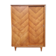 Wardrobe, wood, sliding doors, vintage, 50s / 60s
