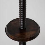 French Turned Floor Lamp, 1950s, France