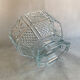 Glass fruit dish, 1960s