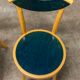 set of 4 chairs bistro Baumann model "Pollen café" design Pagnon / Pelhaître 1997