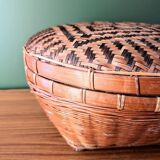 Chinese wicker basket