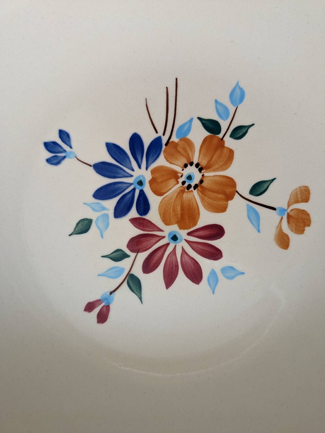 10 Saint Amand Yolande soup plates