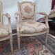 Lot of Louis XVI style armchairs