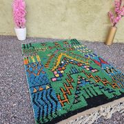 Tapis berbère naturel artisanal 2.5x1.5 m