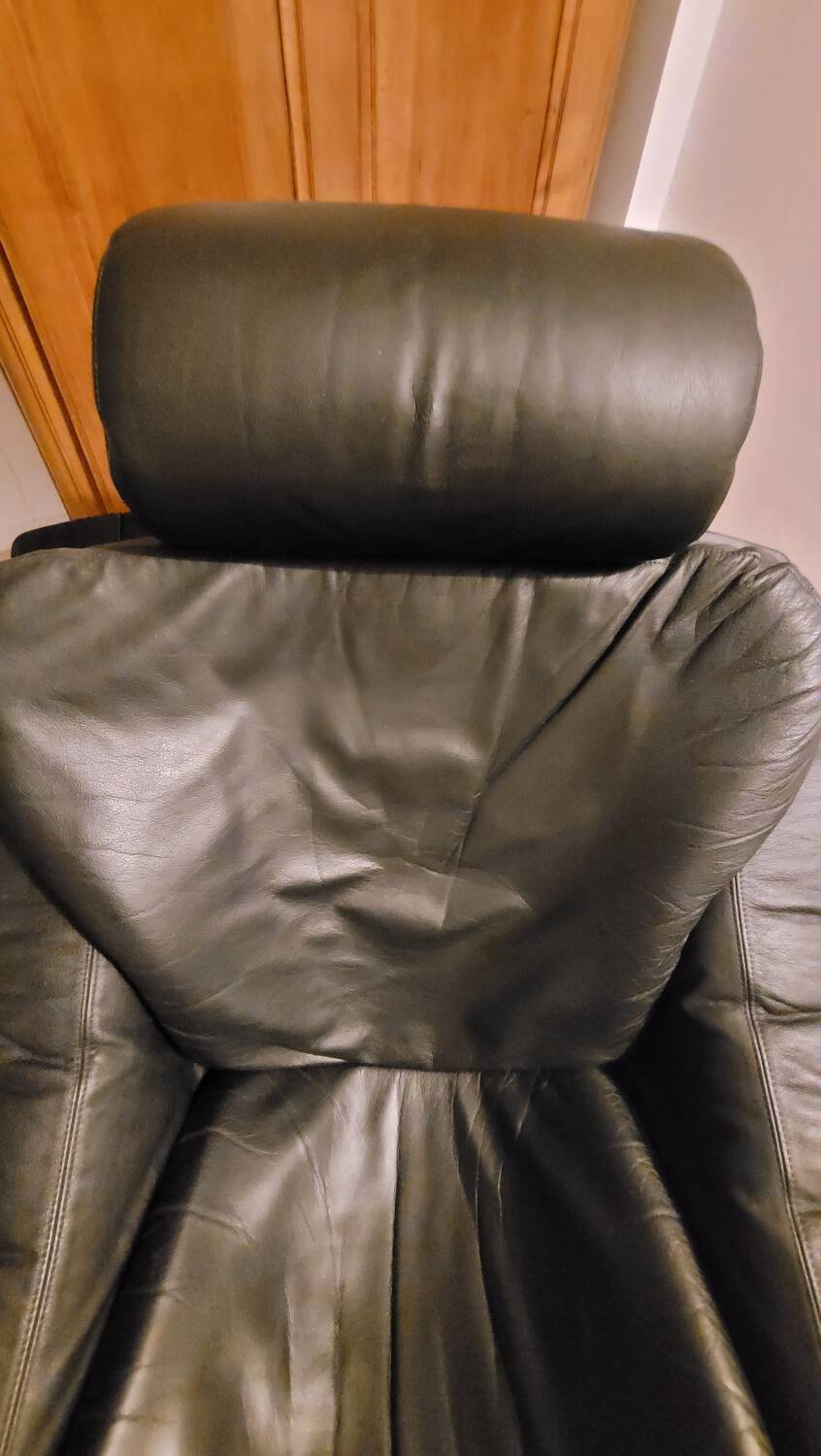 Kroken buffalo leather armchair