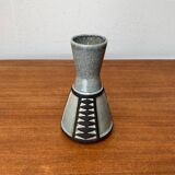 Ceramic vase from the Danish mid-century studio of Frank Keramik, 1960s.