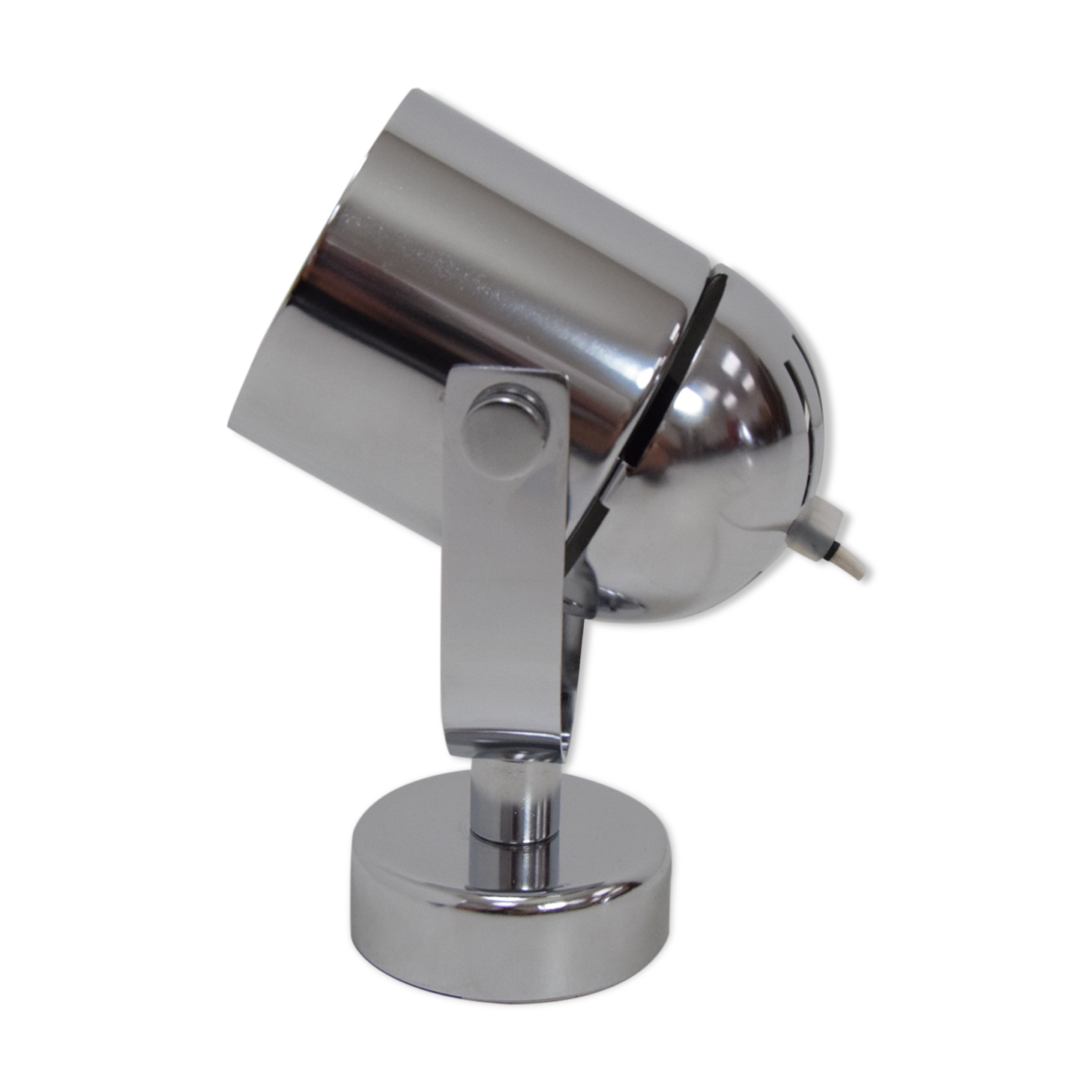 Mid-century Chrome Wall Lamp, by Stanislav Indra for Combi lux, 1970’s.