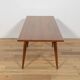 Danish Model 100 Teak Coffee Table from Omann Jun, Denmark, 1950s