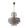 Cascade crystal chandelier