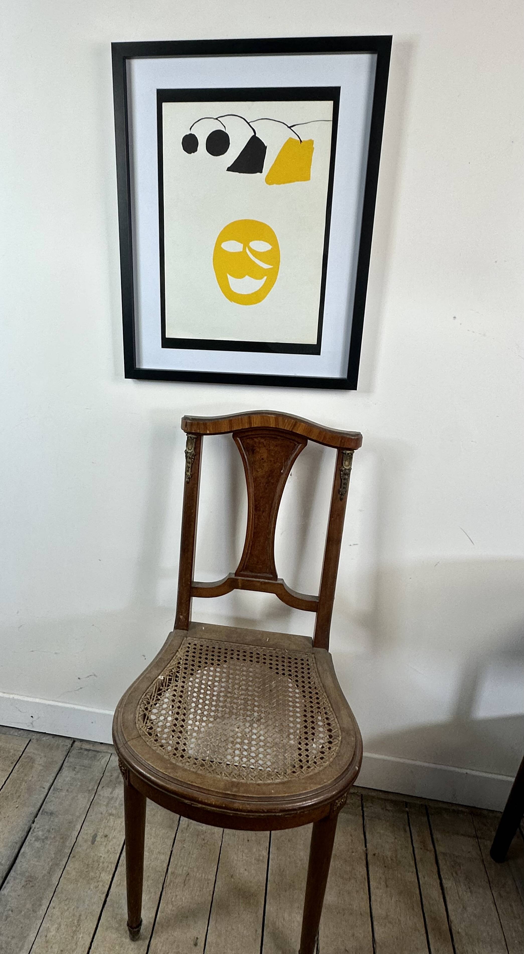 Two Lithographs Alexander CALDER - DLM Behind the Mirror - Maeght