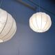 Suspensions cocon allemandes du milieu du siècle par Friedel Wauer pour Goldkant Leuchten, années 1960, lot de 2