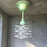 Small glass ceiling lamp for bedroom