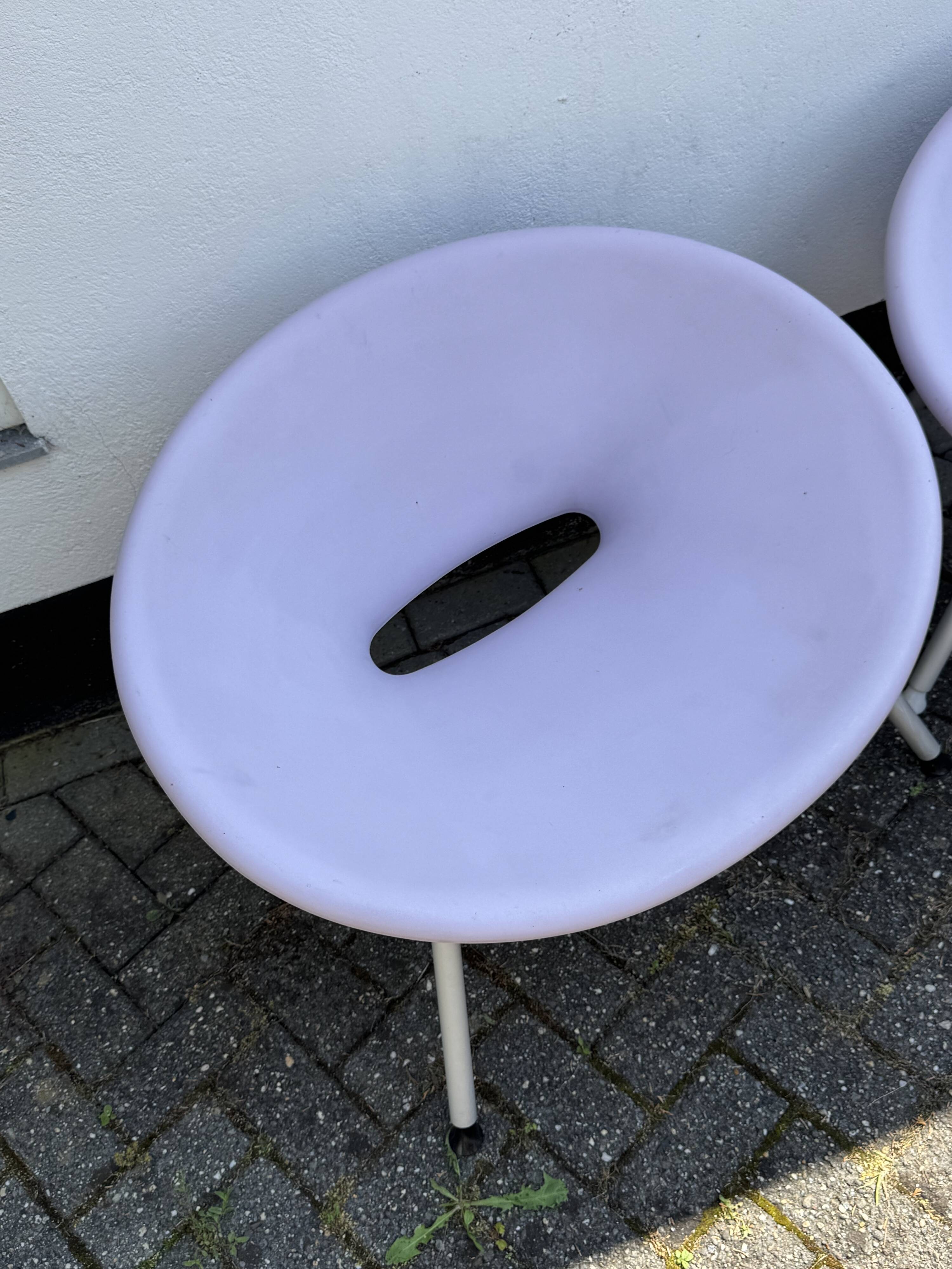 Paire de chaises Ploof de Philippe Starck pour Kartell