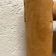 Wood and rope armchair and footrest