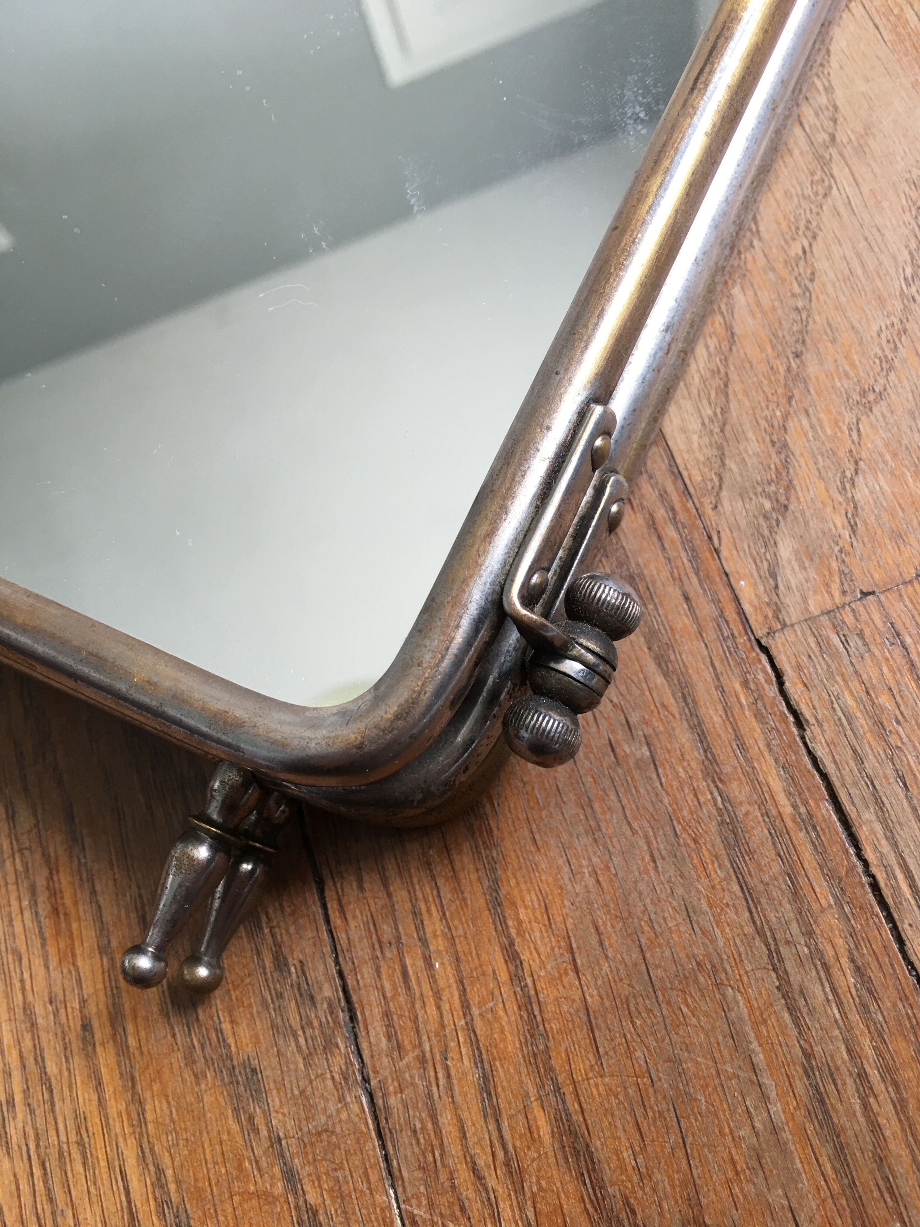 Triptytic Barber mirror