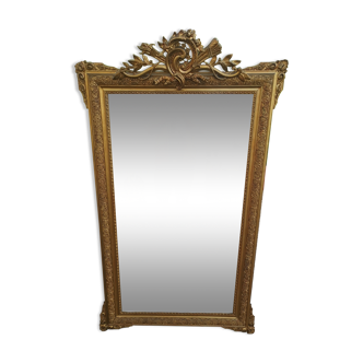 Miroir ancien doré