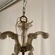 Imposing venetian chandelier in crystal with tassels