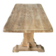 19th century solid oak monastery farmhouse dining table 200cm