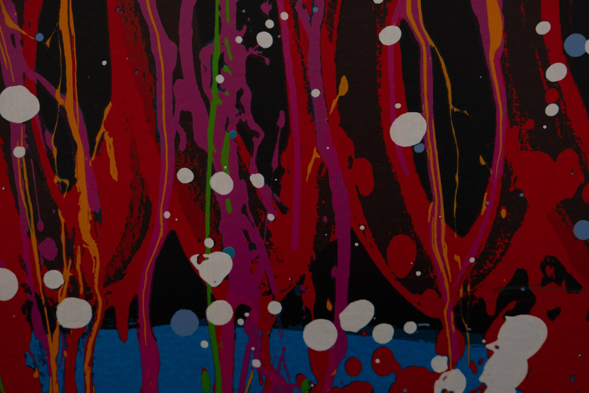 Jonone: blue ii - original signed screenprint