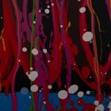 Jonone: blue ii - original signed screenprint