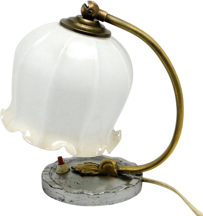 Vintage bedside lamp from Polam, Poland, 1960s