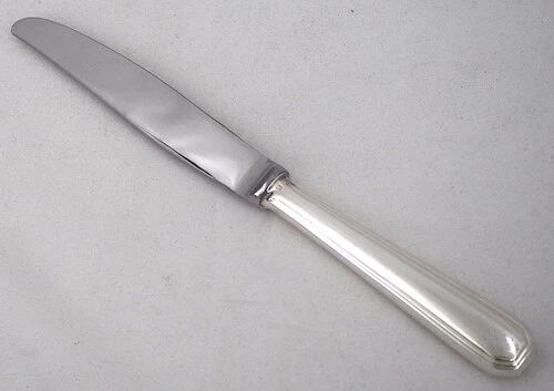 Christofle America, Art Deco 12 table knives, silver-plated, excellent condition.