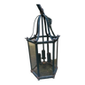 Large iron lantern with its crook