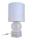 Solid stone lamp and lampshade - design DLG Albert Tormos