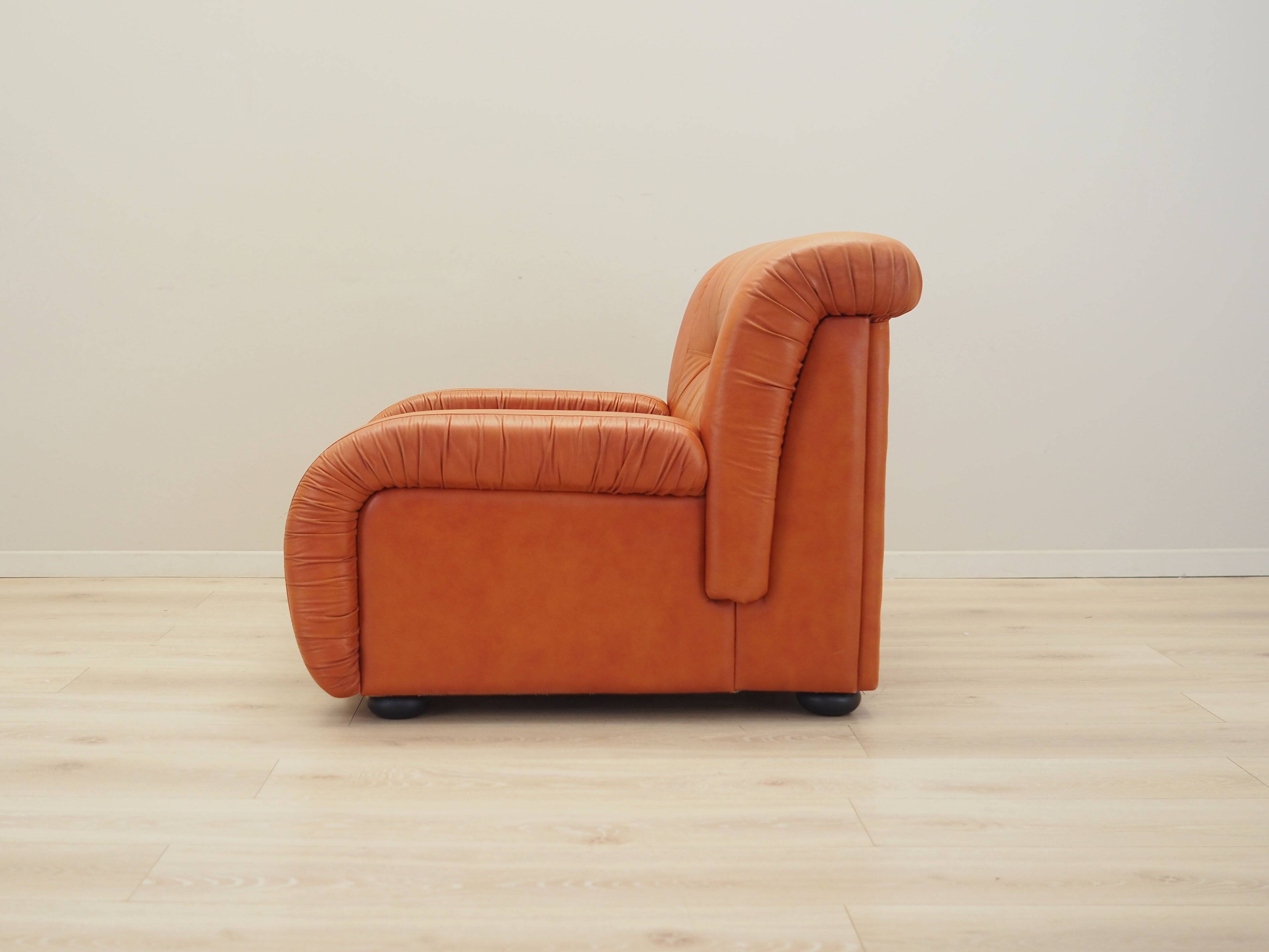 Red armchair, Danish design, 1970s, production: Denmark