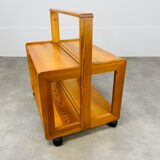 Folding tray in pine 70s vintage Scandinavian design