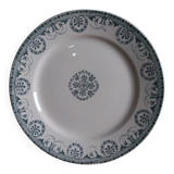 Iron Earth plate Boulenger Choisy-le-Roi, Iena decoration