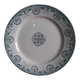 Assiette Terre de fer Boulenger Choisy-le-Roi, décor Iena