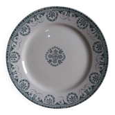 Iron Earth plate Boulenger Choisy-le-Roi, Iena decoration