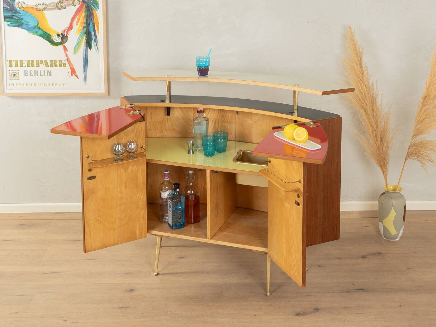 1950s home bar, Ilse Möbel