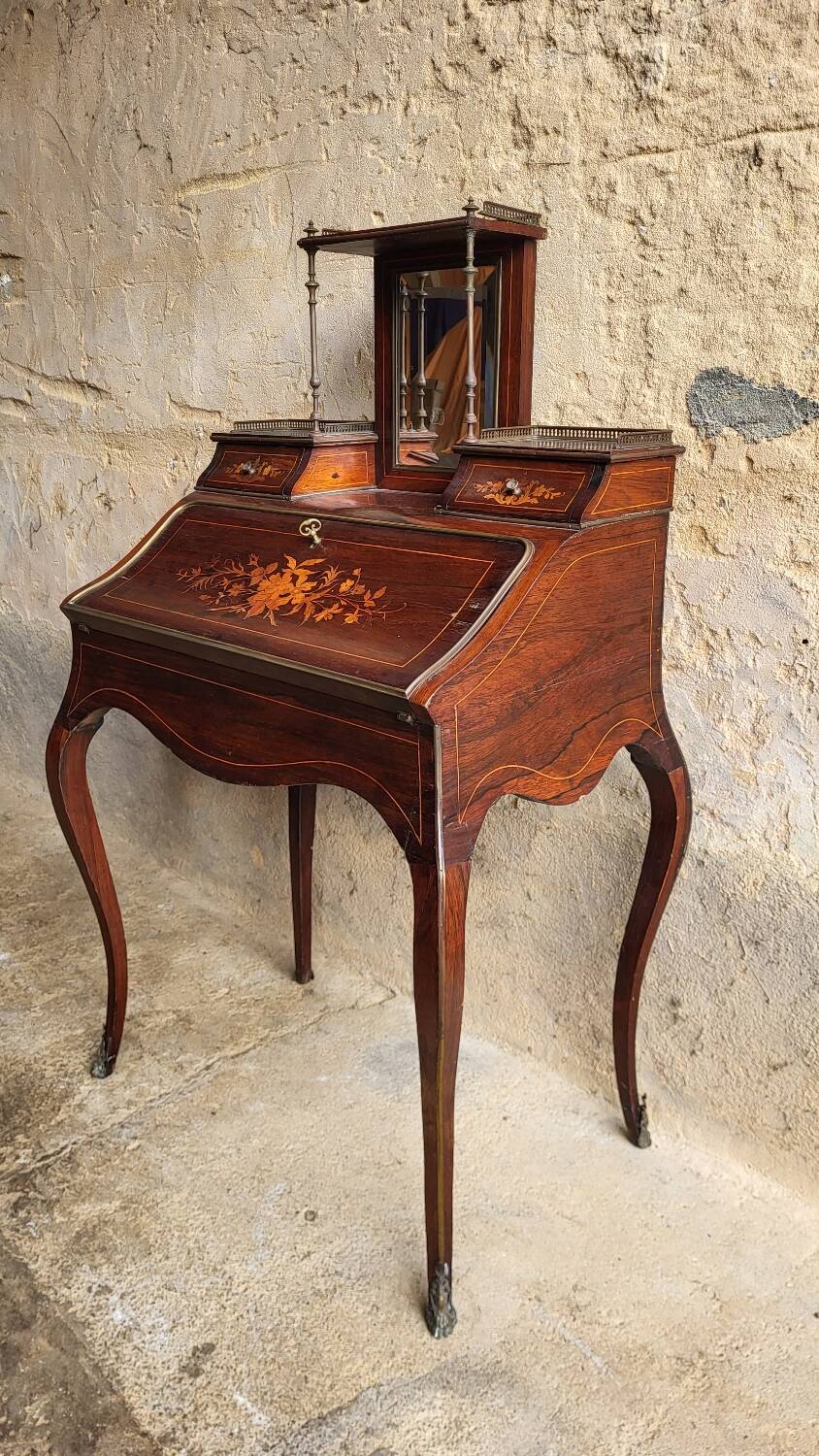 Sloping desk 19th century Louis XV style