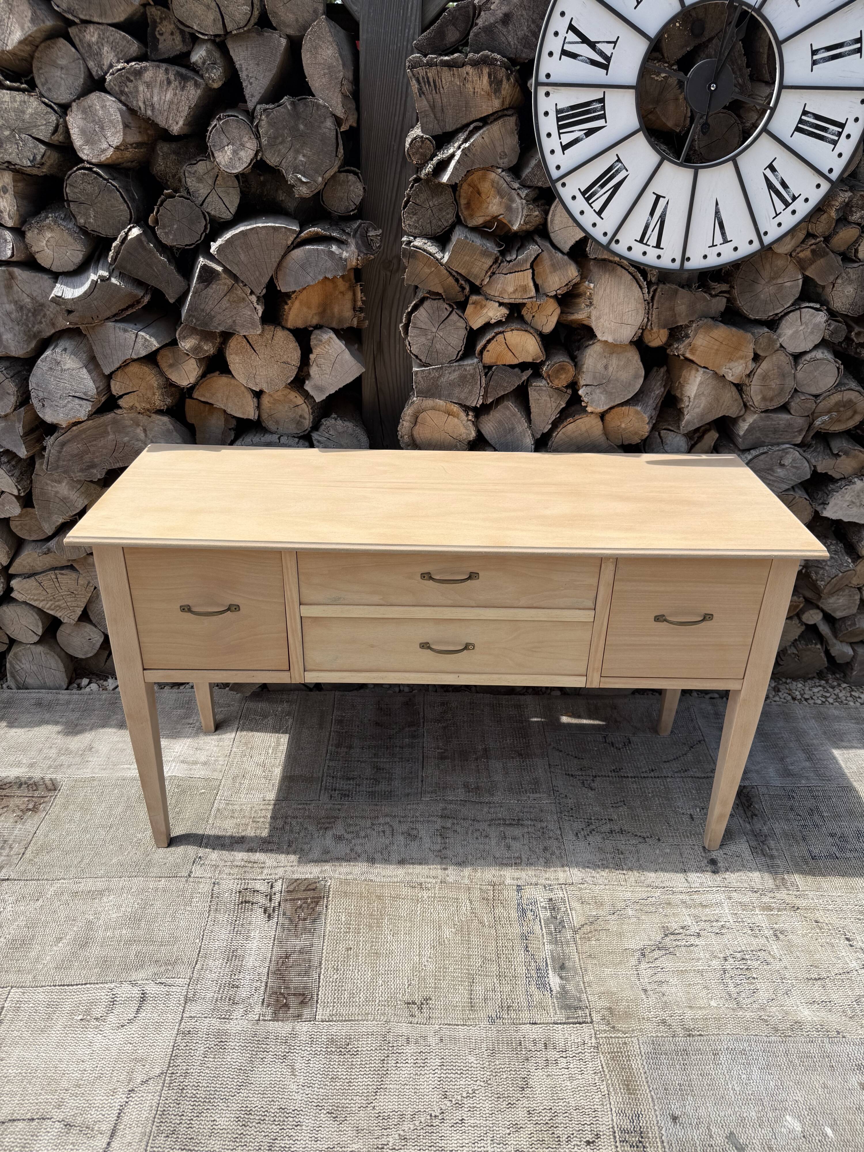 Small renovated antique buffet