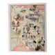 Vintage poster illustrated map of Lorraine 1935 - JP Pinchon