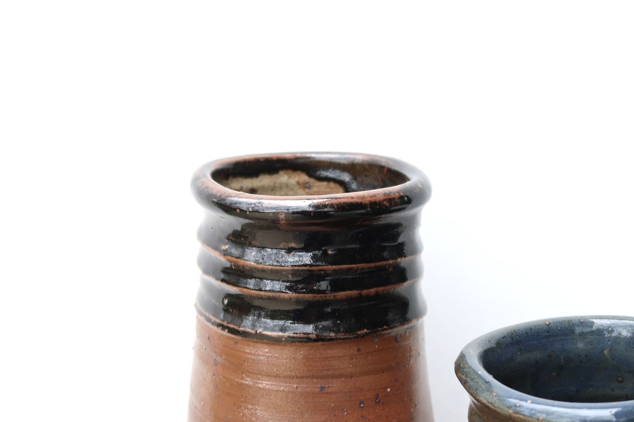 Stoneware vases by Pierre Digan La Borne 60s