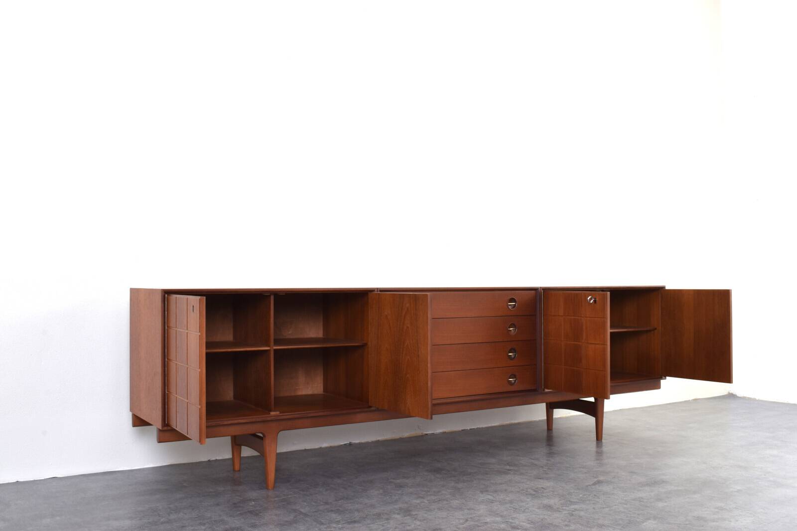 Mid-Century Teak Sideboard by Rolf Rastad & Adolf Relling for Gustav Bahus