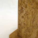 Cache-pot carré en travertin