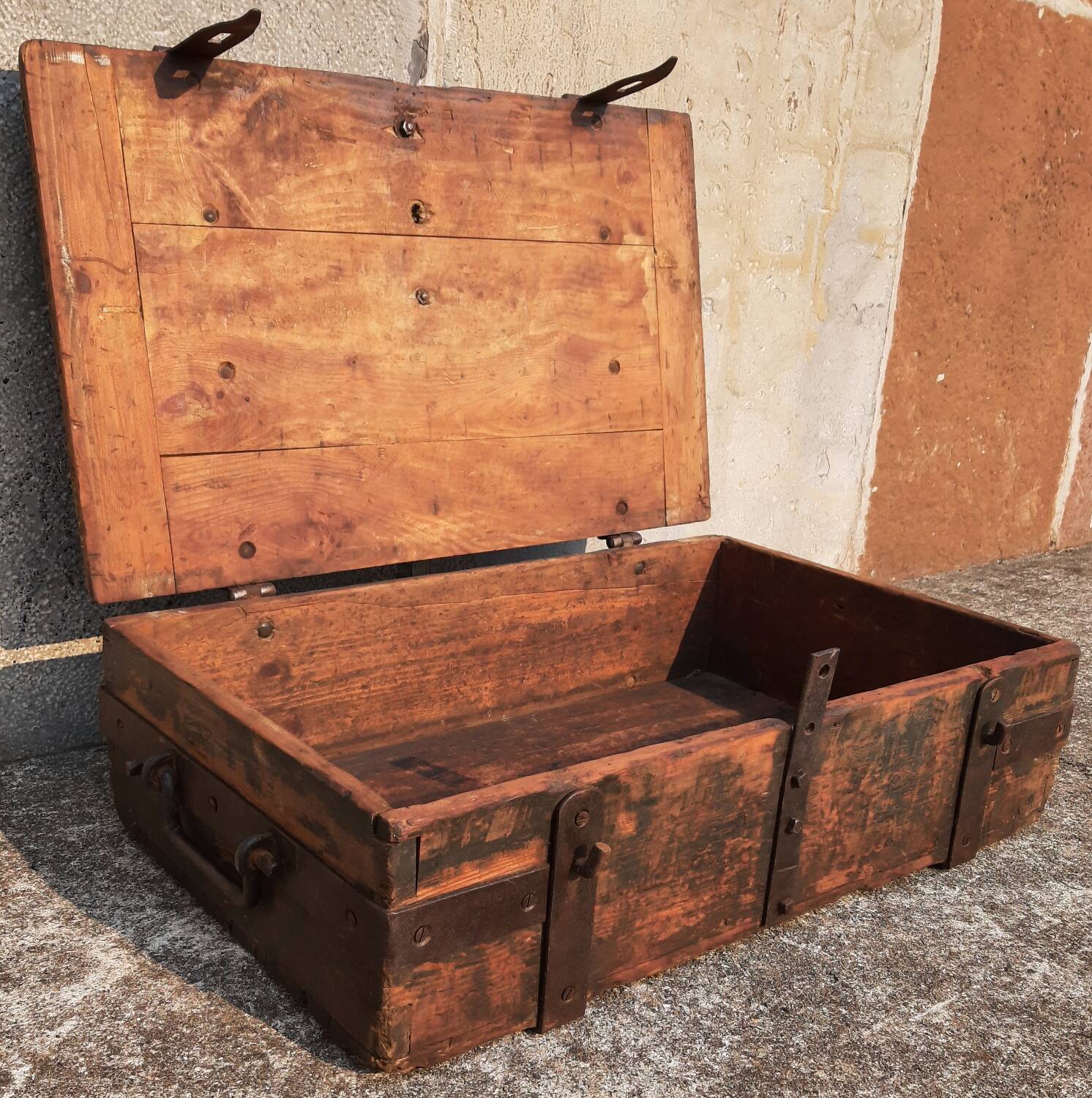Old military chest