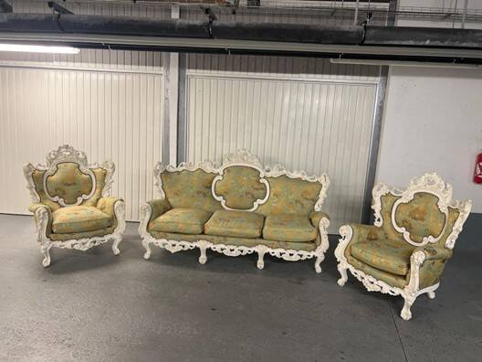 Salon de style Louis XV Baroque